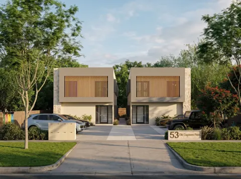 Hybrid Housing duplex — 53 Old Dayboro Rd style